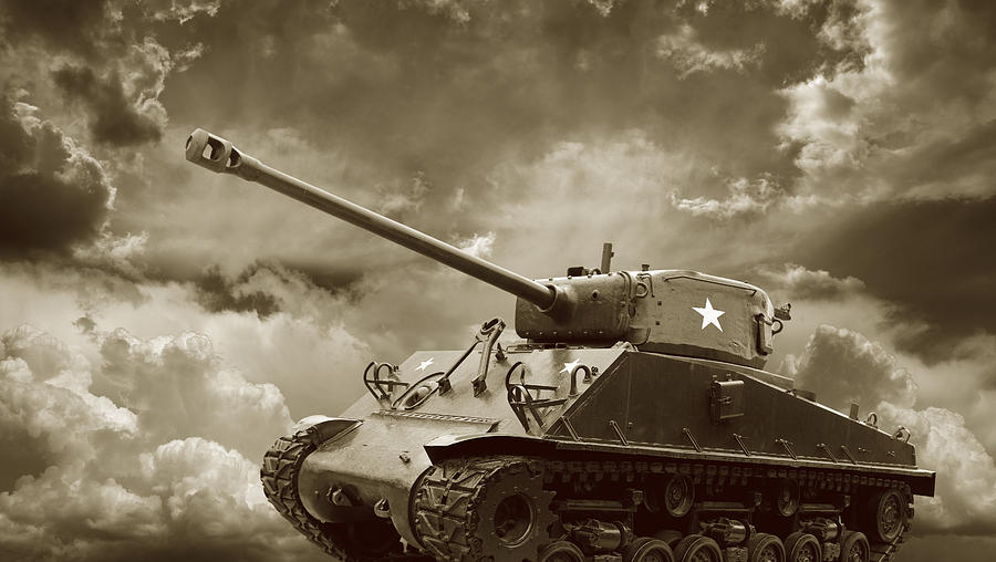 Legendary M4 Sherman Tank #1 Photograph by Narvikk