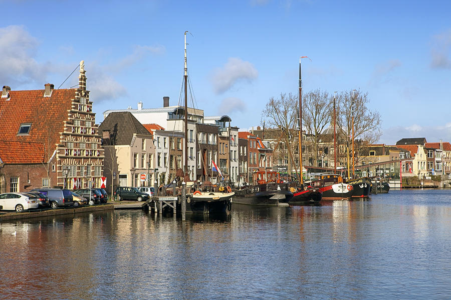 Boat Photograph - Leiden #1 by Joana Kruse