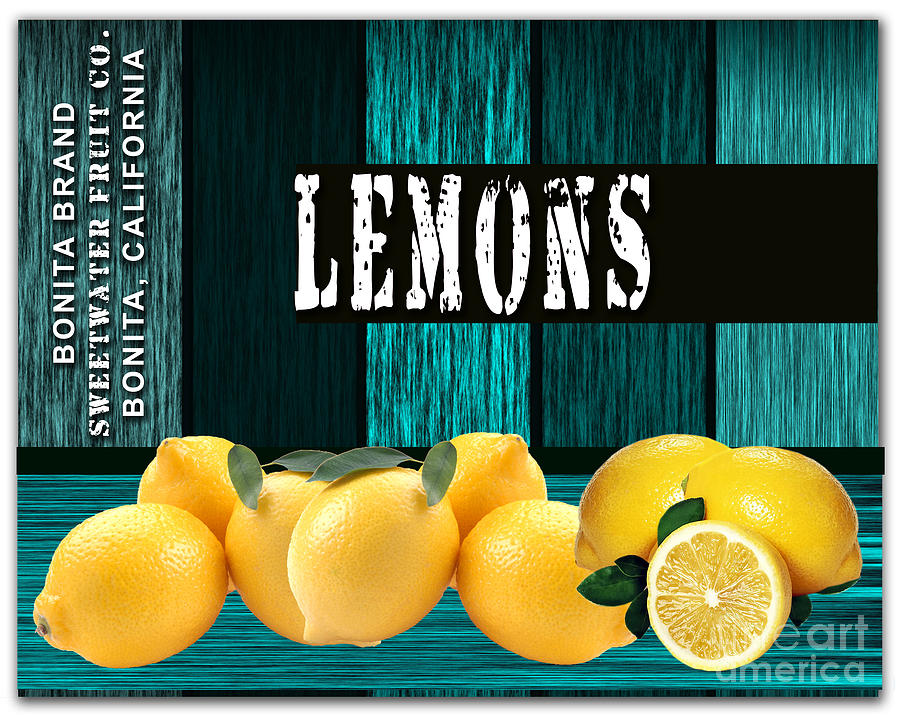 Lemon Mixed Media - Lemon Farm #2 by Marvin Blaine