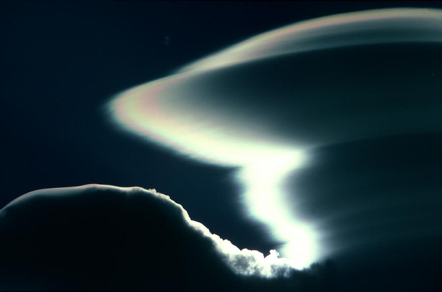Lenticular Cloud #1 Photograph by British Antarctic Survey/science Photo Library