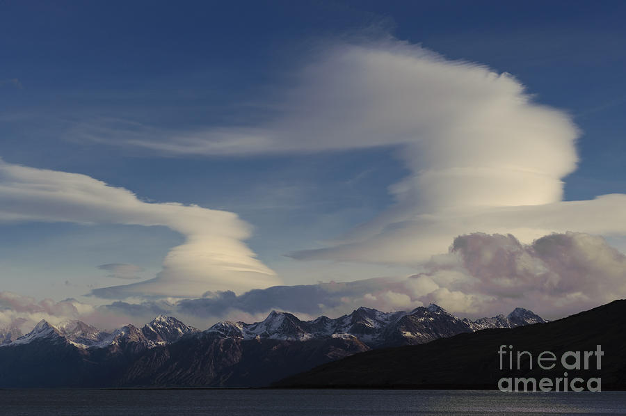 Lenticular Clouds Over Argentina #1 Photograph by John Shaw