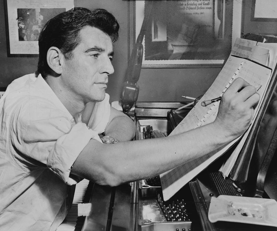 Leonard Bernstein Photograph - Leonard Bernstein #1 by Mountain Dreams