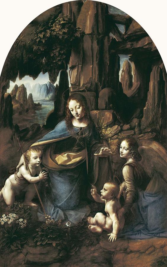 John The Baptist Photograph - Leonardo Da Vinci 1452-1519. The Virgin #1 by Everett