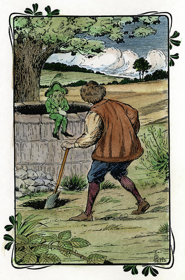 Leprechaun, 1908 #1 Drawing by Granger
