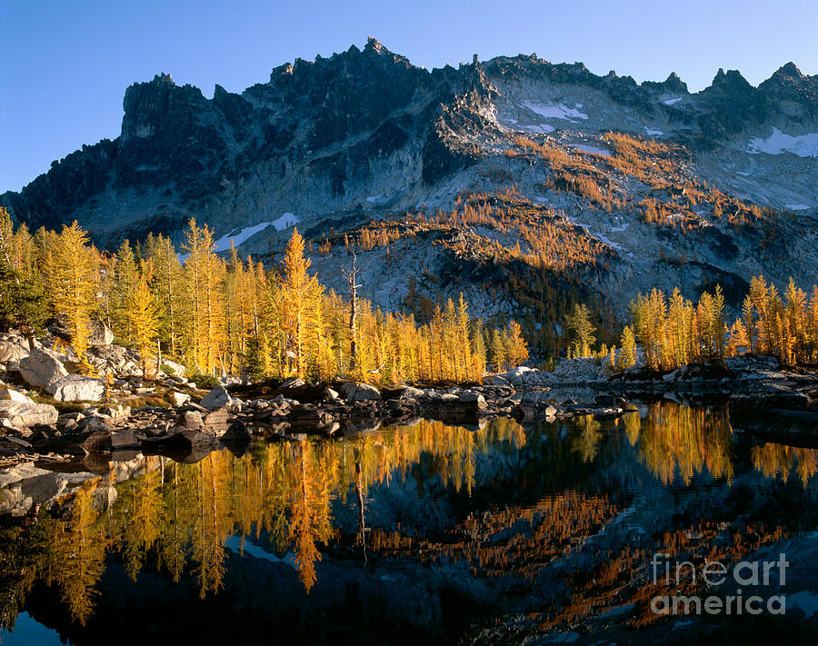 Leprechaun Lake Reflection #1 Photograph by Tracy Knauer