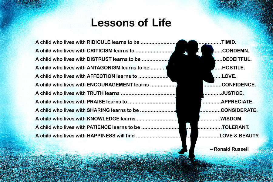 Lessons of Life #1 Photograph by Mike Flynn