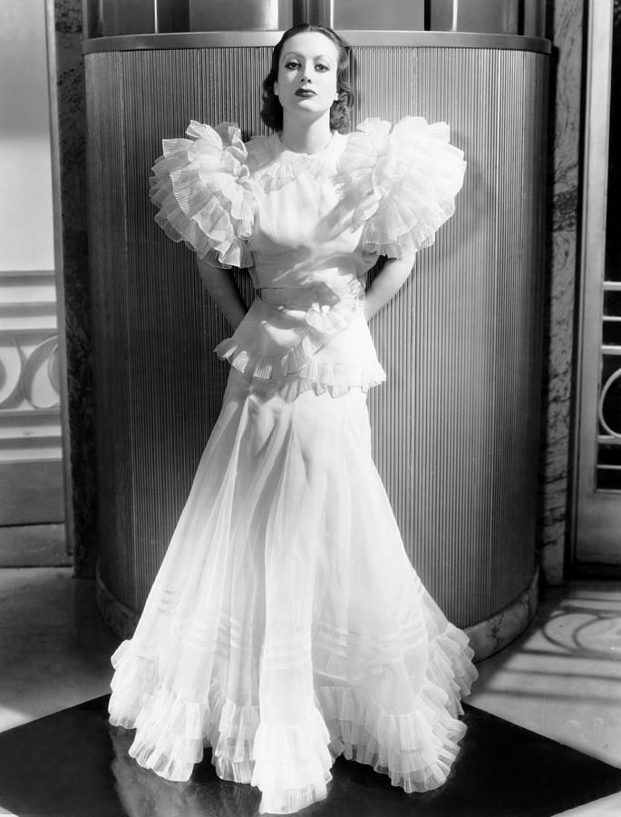 Letty Lynton, Joan Crawford, In A Gown #1 Photograph by Everett