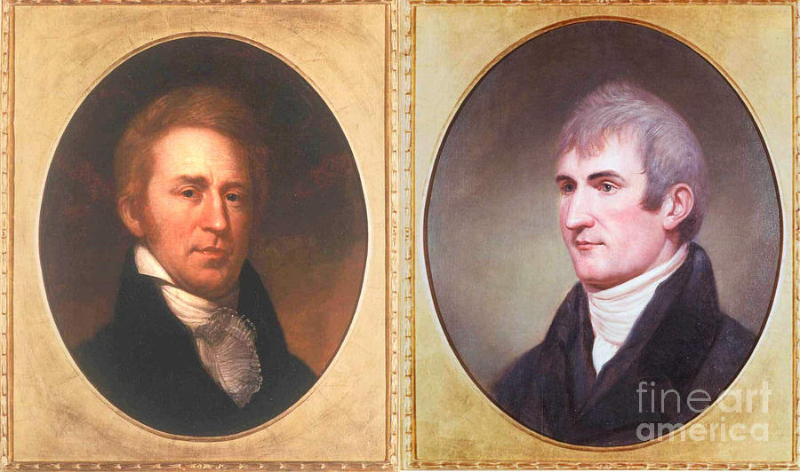 Lewis And Clark, American Explorers #1 Photograph by Science Source