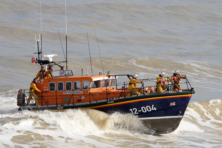 Lifeboat Photograph - Lifeboat -Mersey Class ALB #1 by Paul Lilley