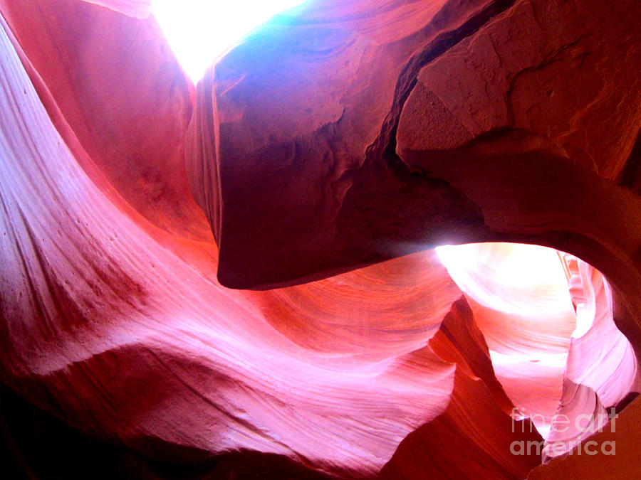 light passion of Antelope canyon         Photograph by Kumiko Mayer