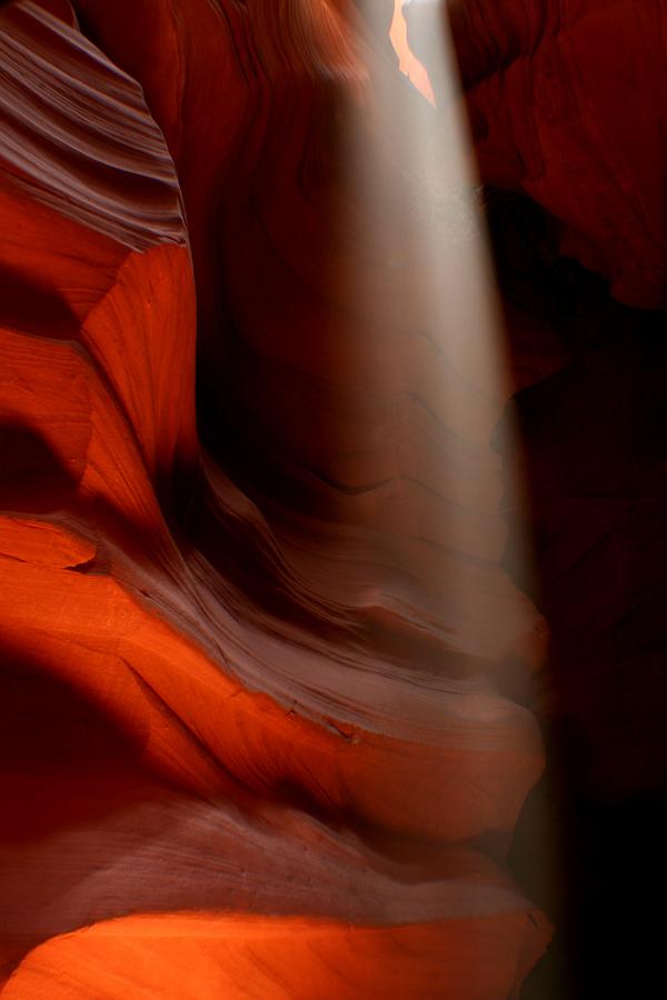 Light beam at Upper Antelope Canyon #1 Photograph by Jetson Nguyen