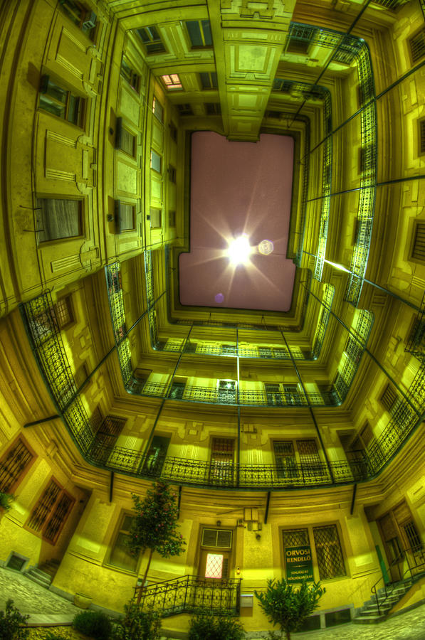 Architecture Digital Art - Light from above #1 by Nathan Wright