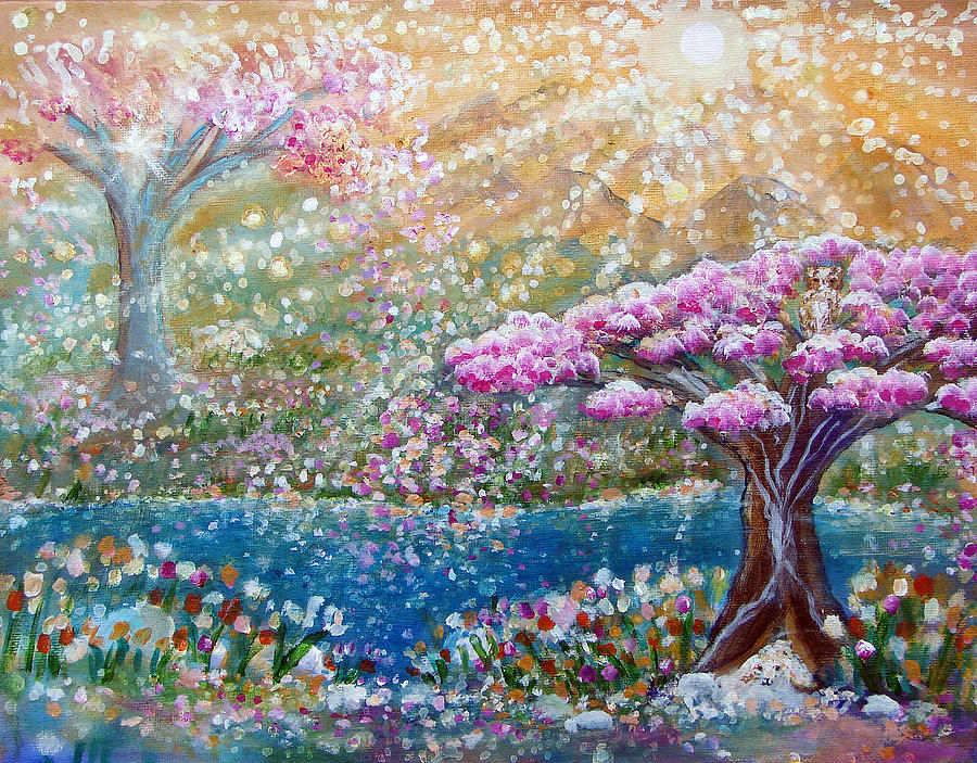 Light of Spring Painting by Ashleigh Dyan Bayer