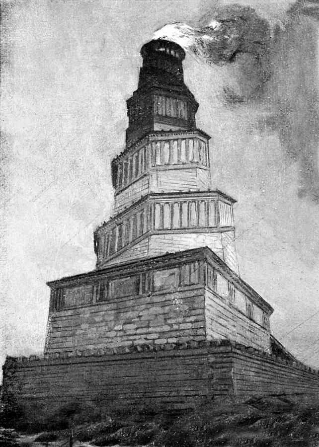 Architecture Photograph - Lighthouse Of Alexandria #1 by Cci Archives