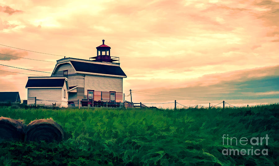 Lighthouse Prince Edward Island #1 Photograph by Edward Fielding