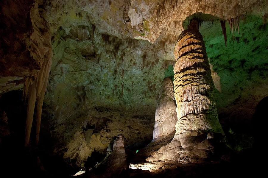 Limestone Formations In Carlsbad Caverns #1 Photograph by Jim West
