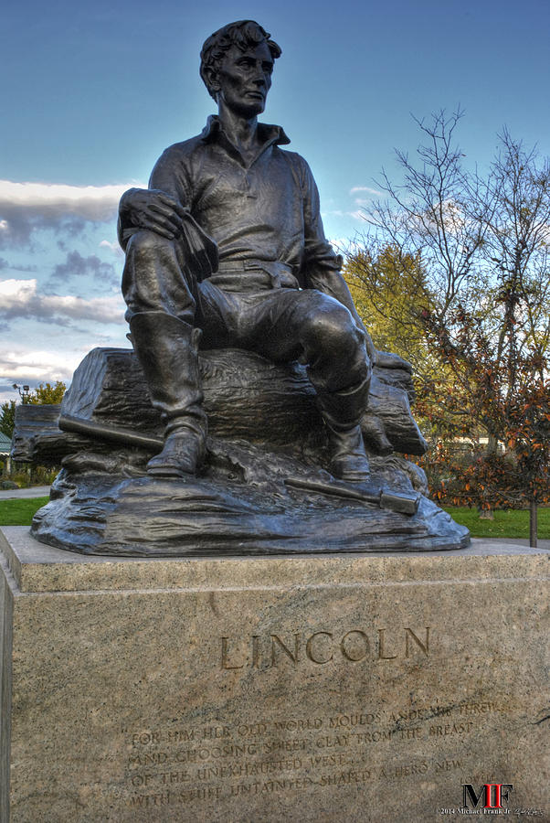 Nikon Photograph - LINCOLN at Delaware Park by Michael Frank Jr Nikon Photograph - LINCOLN at Delaware Park by Michael Frank Jr
