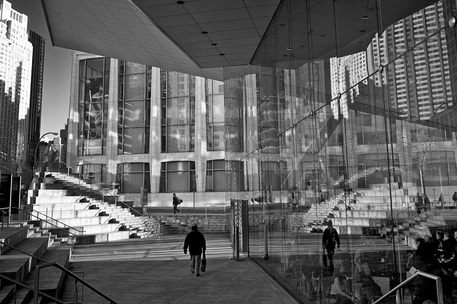Lincoln Center Reflections #2 Photograph by Cornelis Verwaal