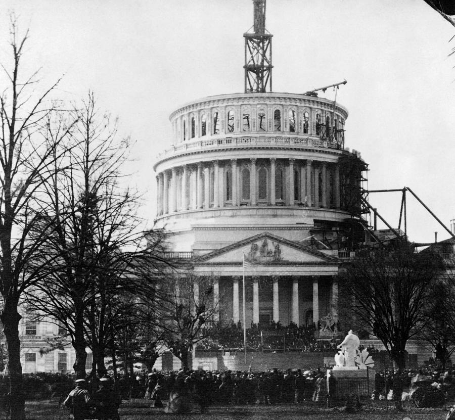 Lincoln Inauguration, 1861 #1 Photograph by Granger