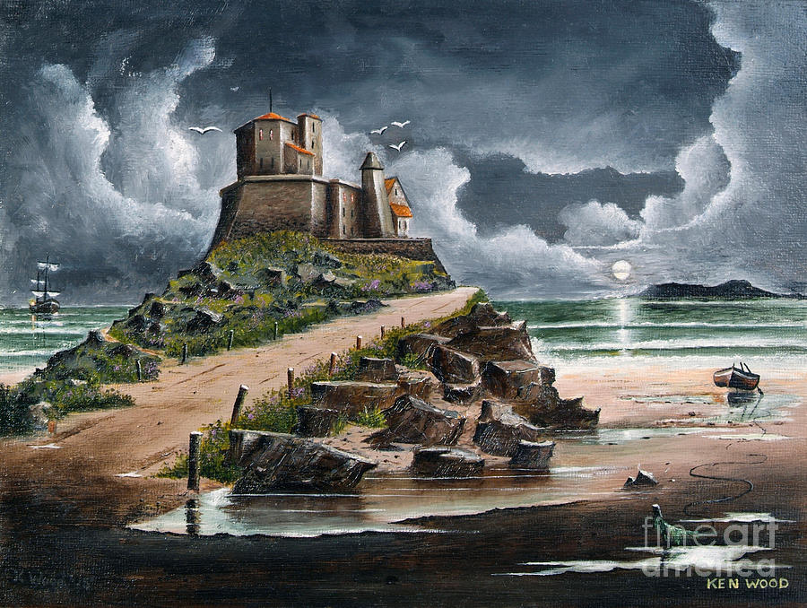 Lindisfarne - England #2 Painting by Ken Wood - Pixels