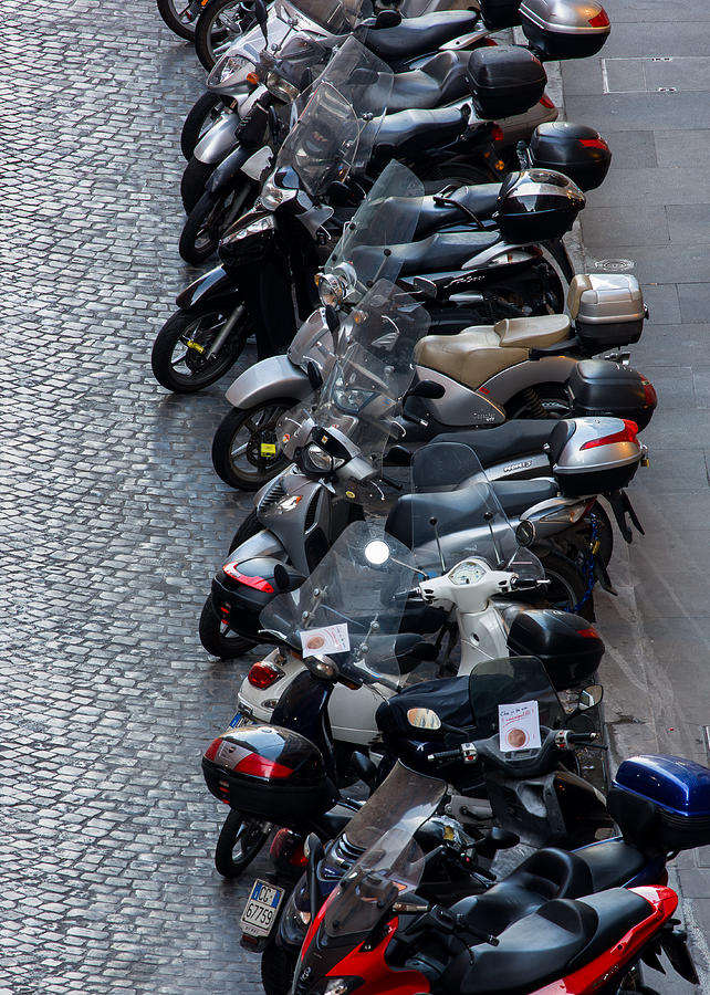 Line em up - Rome Italy #1 Photograph by Carl Amoth