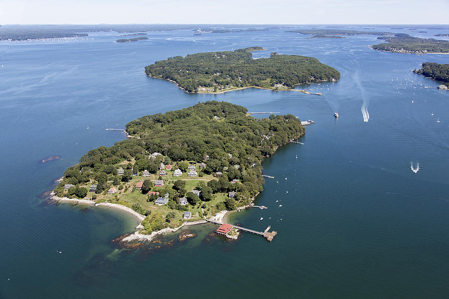 Little Diamond Island, Casco Bay Photograph by Dave Cleaveland | Fine Art America