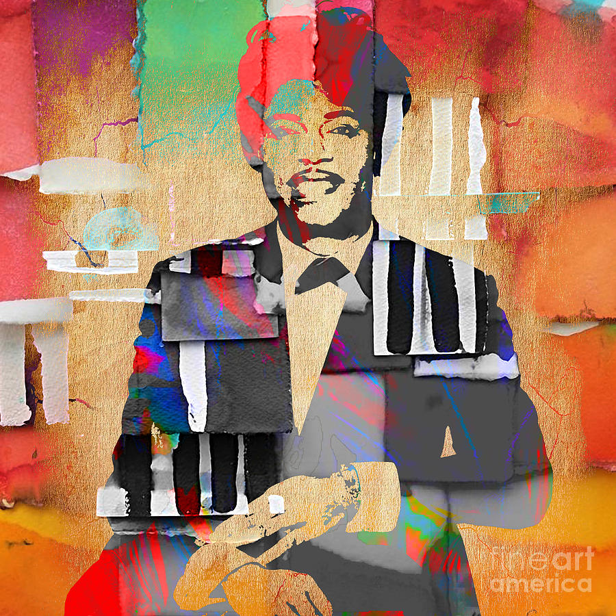 Little Richard Mixed Media - Little Richard Collection #1 by Marvin Blaine