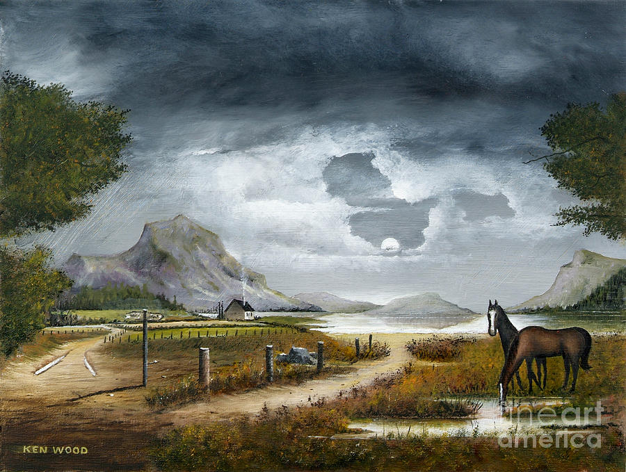 Loch Lomond - Scotland Painting by Ken Wood