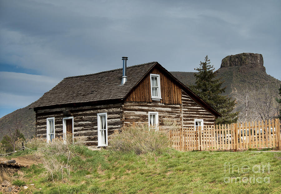 Colorado Rockies Photograph - Log Cabin #2 by Juli Scalzi