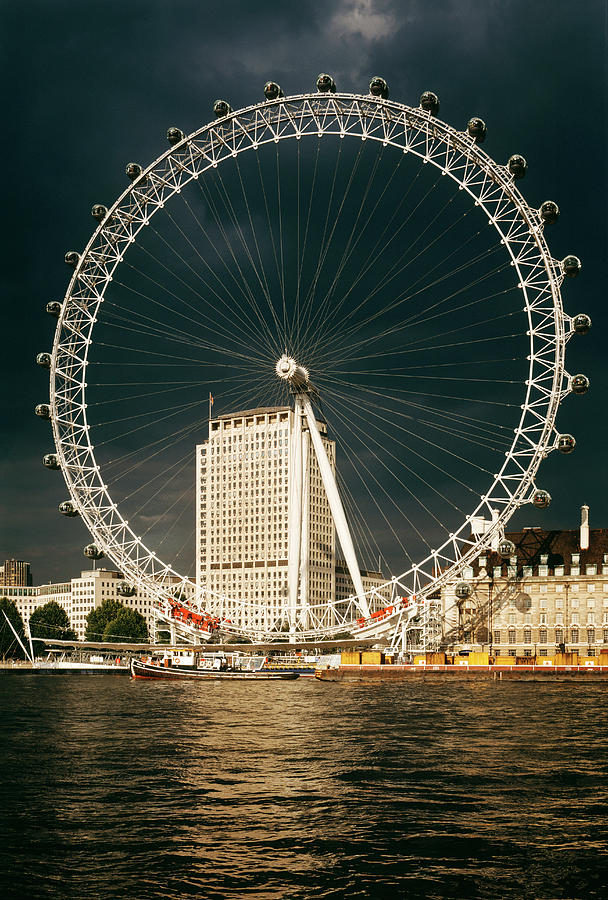 London Eye Photograph by Alex Bartel/science Photo Library - Fine Art ...