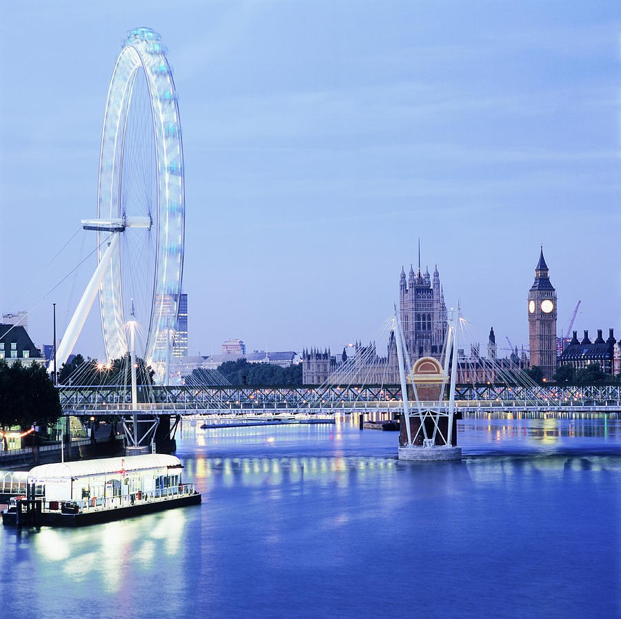 London Eye #1 Photograph by Science Photo Library London Eye #1 Photograph by Science Photo Library