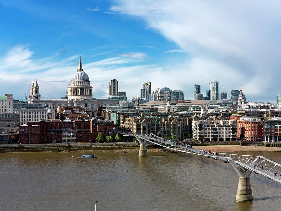London Photograph - London Skyline #1 by Daniel Sambraus
