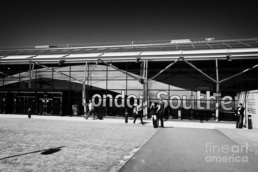London Photograph - London Southend Airport England Uk #1 by Joe Fox