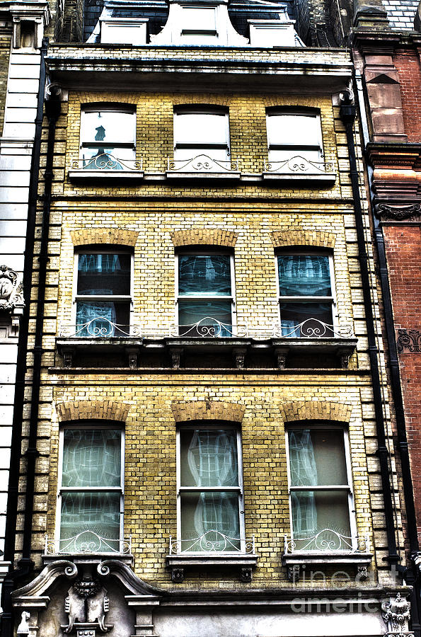 Londons Windows and Architecture #1 Photograph by Mary Jane Armstrong