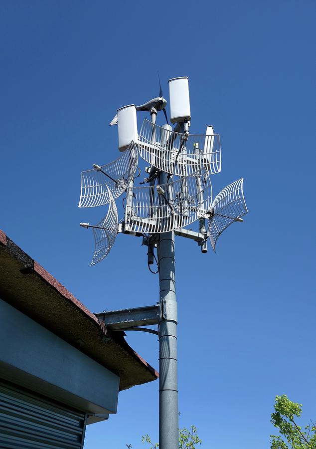 Long-range Wifi Antennae #1 Photograph by Cordelia Molloy