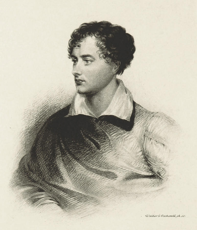 Lord Byron, English Romantic Poet #1 Photograph by British Library