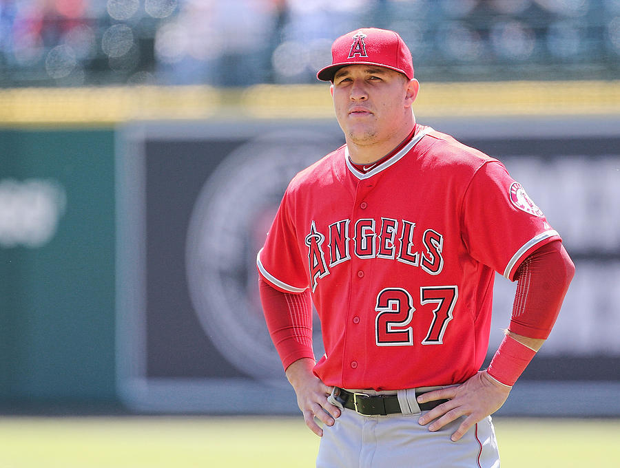 Los Angeles Angels Of Anaheim V Detroit Photograph by Leon Halip Los Angeles Angels Of Anaheim V Detroit Photograph by Leon Halip