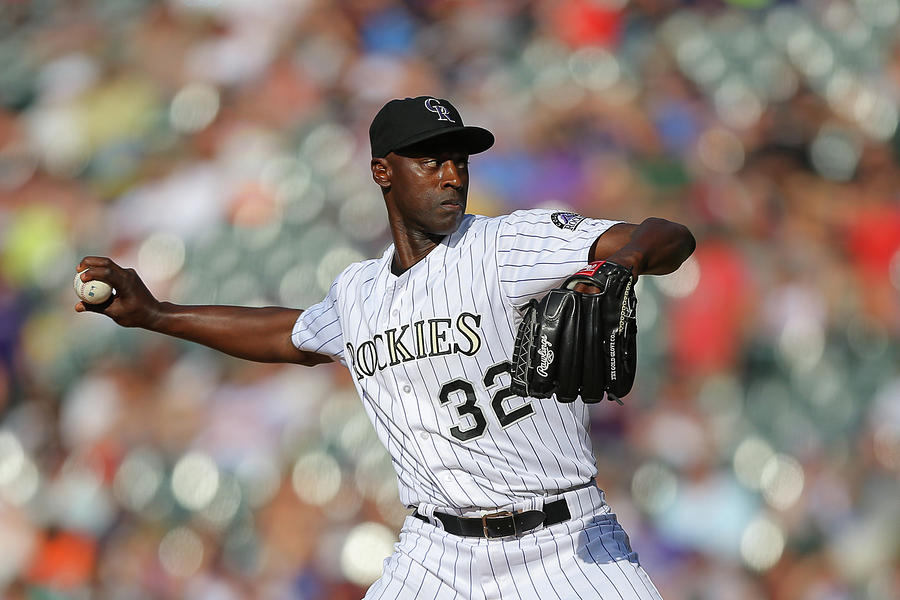 Los Angeles Dodgers V Colorado Rockies Photograph by Justin Edmonds Los Angeles Dodgers V Colorado Rockies Photograph by Justin Edmonds