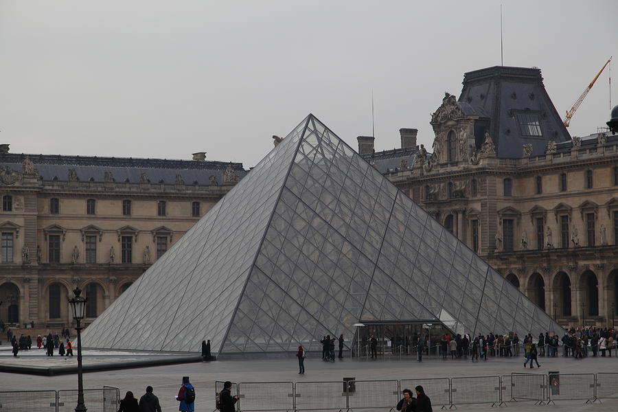 Louvre - Paris France - 01132 #1 Photograph by DC Photographer