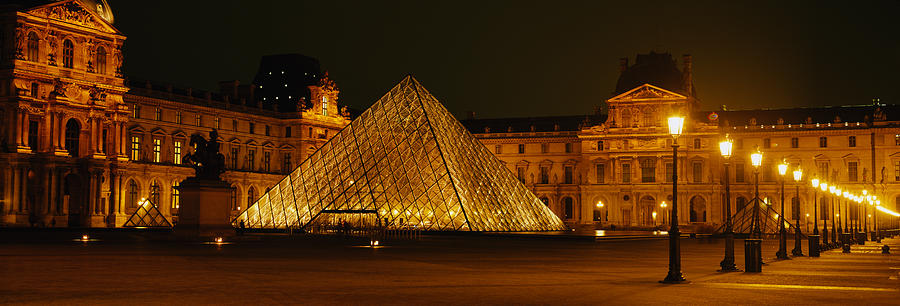 Louvre Paris France #1 Photograph by Panoramic Images
