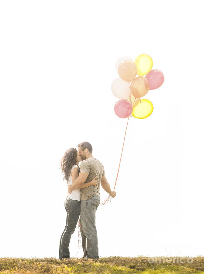 Love and Balloons #1 Photograph by Diane Diederich