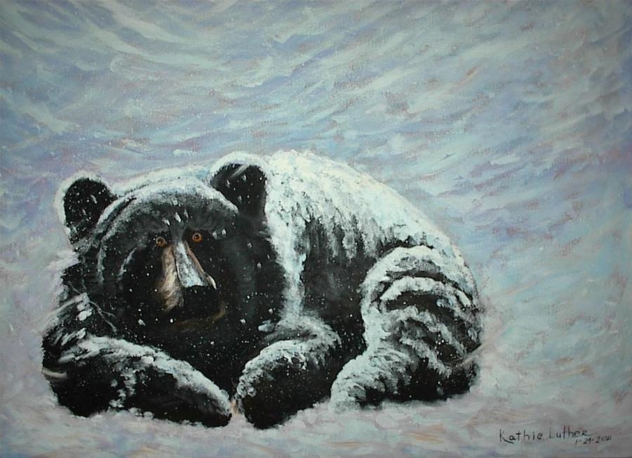 Love Bears All Things #1 Painting by Kathleen Luther
