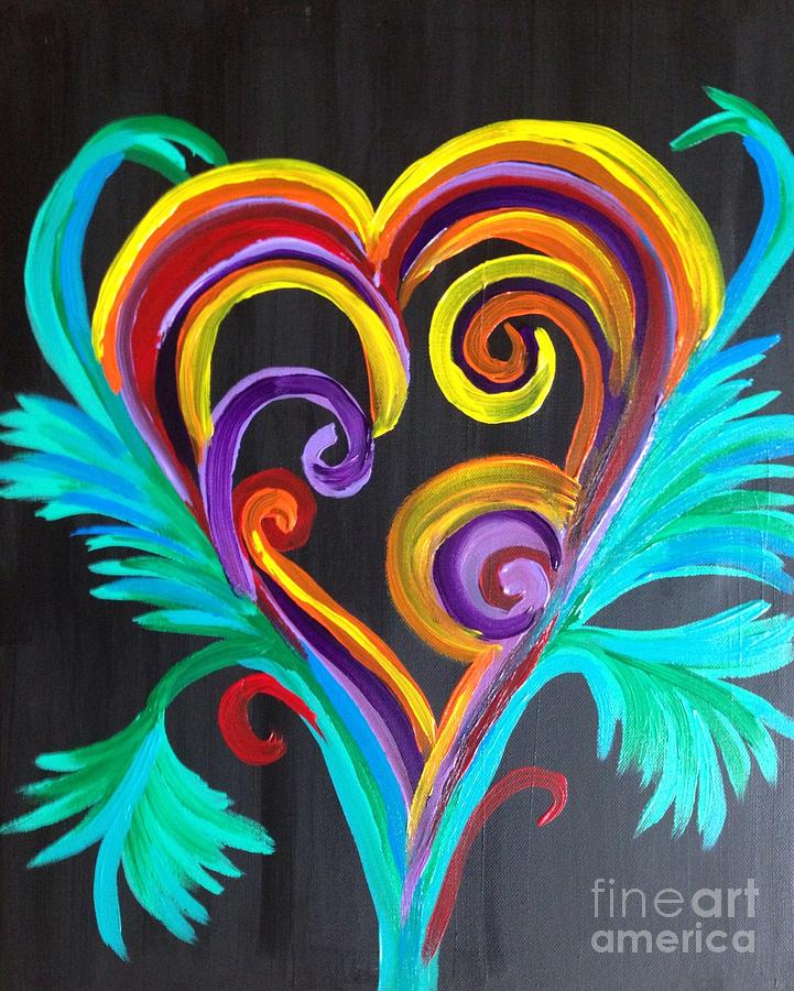 Love Blooms Painting