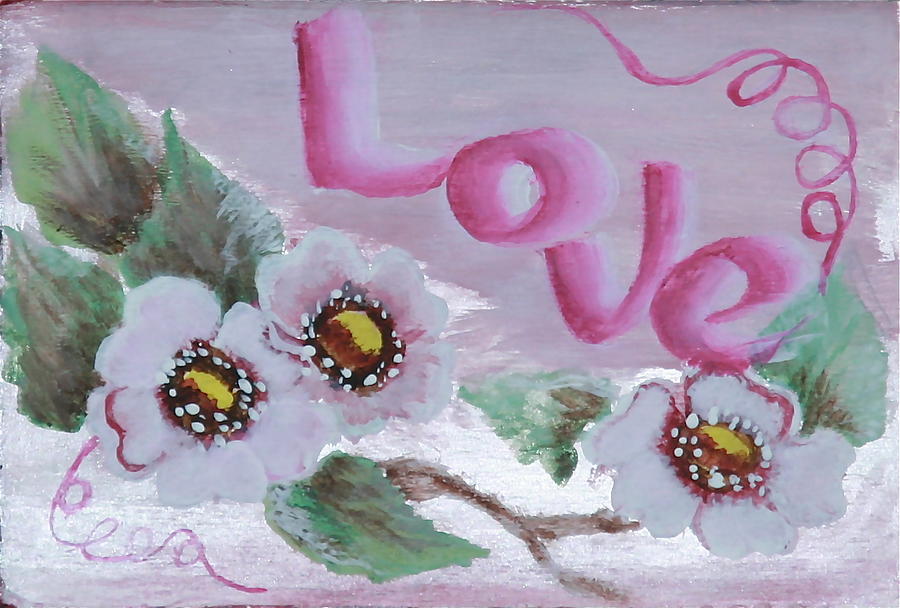 Love #1 Painting by Mary Grabill