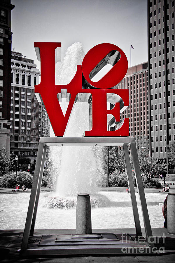 Love Park Photograph by Stacey Granger