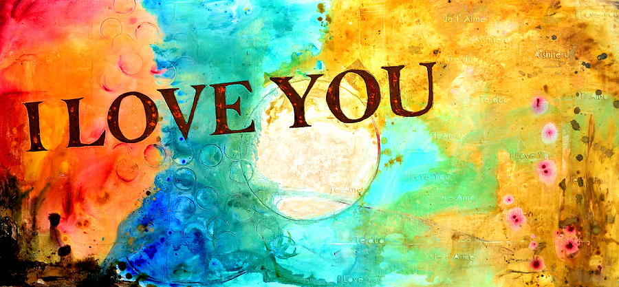 Love You #2 Painting by Ivan Guaderrama