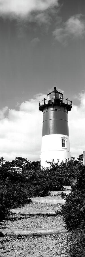 Architecture Photograph - Low Angle View Of Nauset Lighthouse #1 by Panoramic Images
