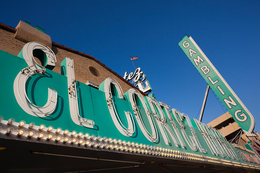 Las Vegas Photograph - Low Angle View Of Sign Of El Cortez #1 by Panoramic Images