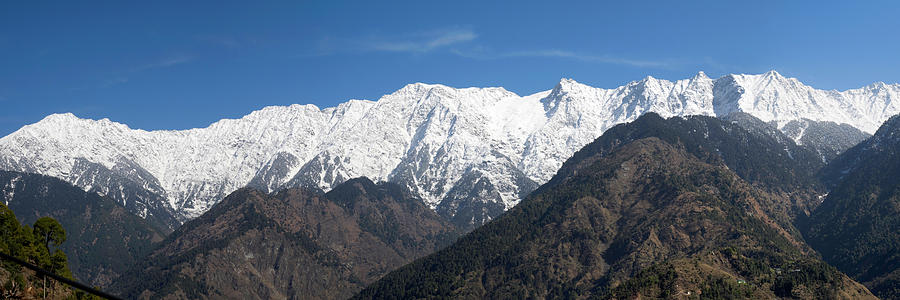 Nature Photograph - Low Angle View Of The Dhauladhar #1 by Panoramic Images