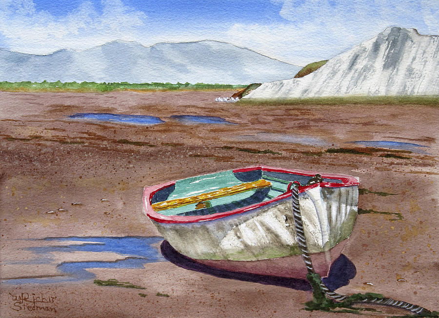 Low Tide #1 Painting by Richard Stedman